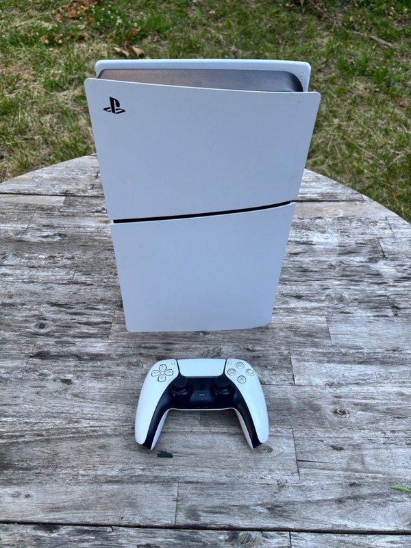 Sony PlayStation 5 Slim Digital PS5 White Console Gaming System