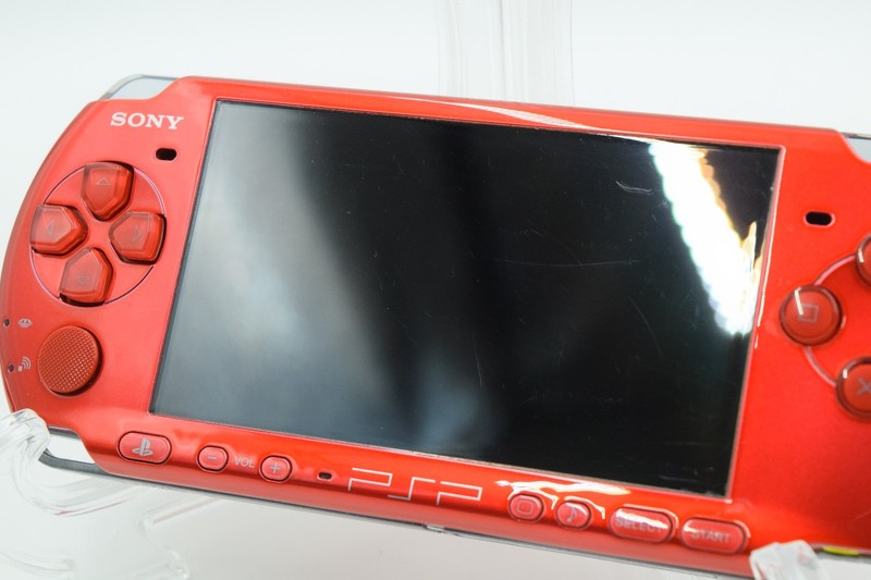 Sony PSP 3000 Radiant Red Console Boxed Region Free Tested Working Japan gallery