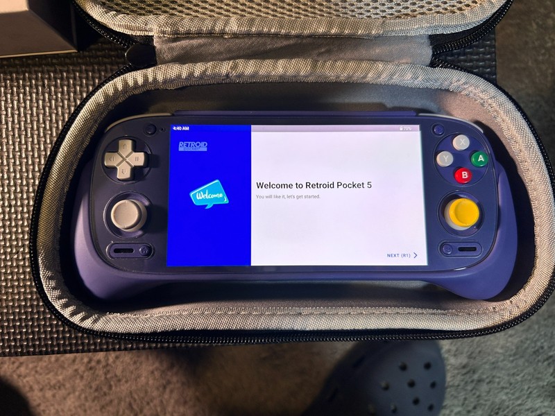 RETROID POCKET 5 (PURPLE) 8GB/128GB (FREE CASE AND GRIP) MUST BE SET UP (GXRG) gallery