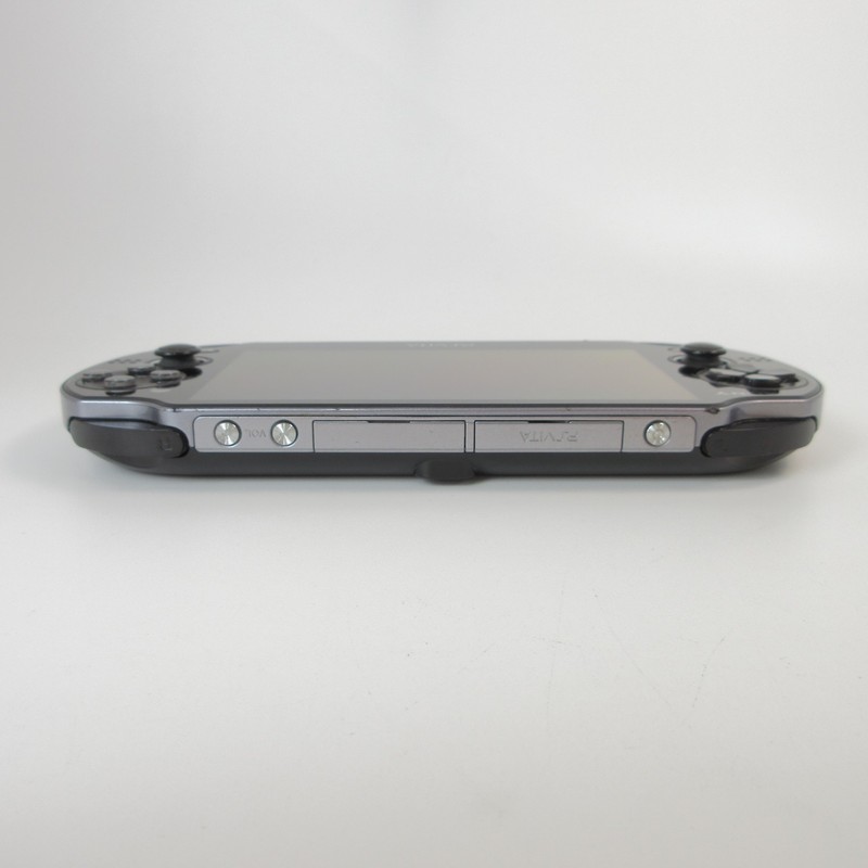 【Very Good】Sony PS Vita PCH-1100 Crystal Black 3G/Wi-Fi Model Console #NET0127/0 gallery