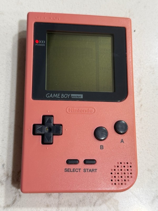 Nintendo Game Boy Pocket MGB-001 - Pink- 100% OEM - Working - Needs LCD READ gallery