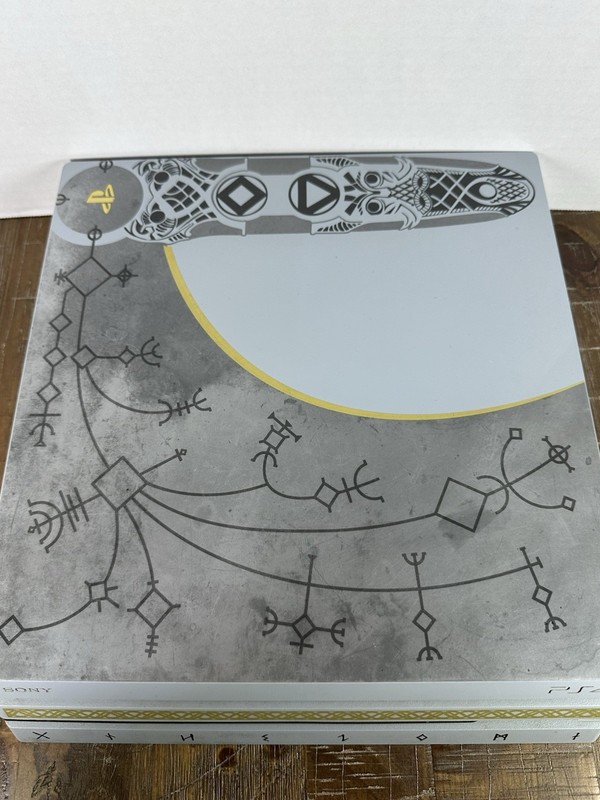 Sony PlayStation 4 PS4 Pro 1TB God of War Limited Edition Console and Controller gallery