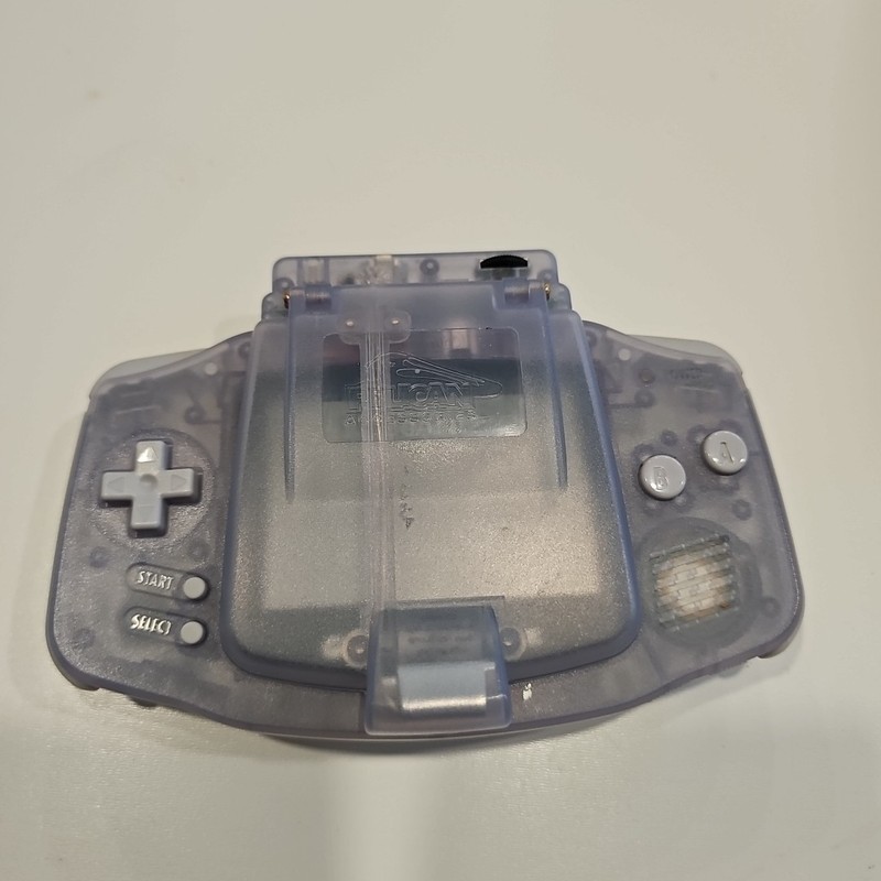 Nintendo Game Boy Advance Glacier Blue AGB-001 Pelican Light Shield Handheld gallery