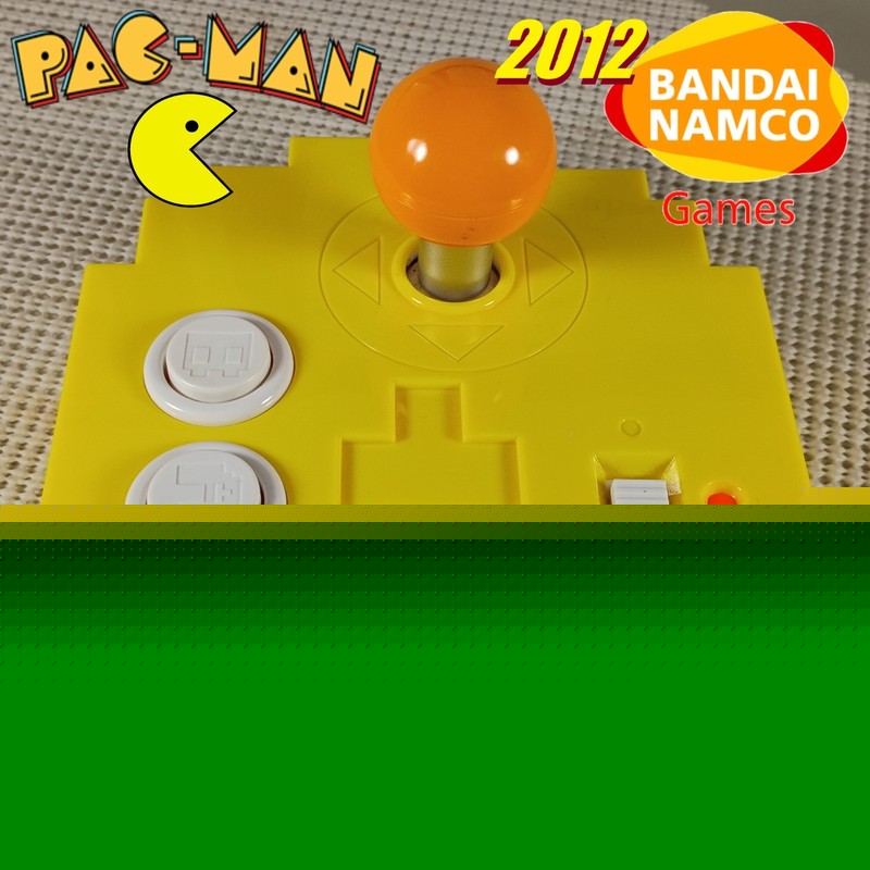 2012 Namco Bandai Pac-Man TV Plug N Play 12 in 1 Video Game Joystick Controller