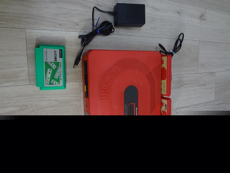 SHARP Twin Famicom AN-500R NES console – famicom is fine. disk system is no test