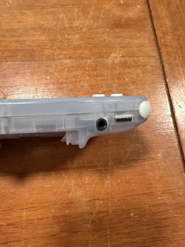 Nintendo Game Boy Advance Console System - Clear Glacier - Parts Only gallery