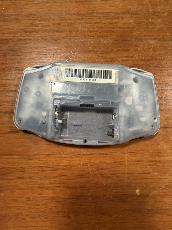 Nintendo Game Boy Advance Console System - Clear Glacier - Parts Only gallery