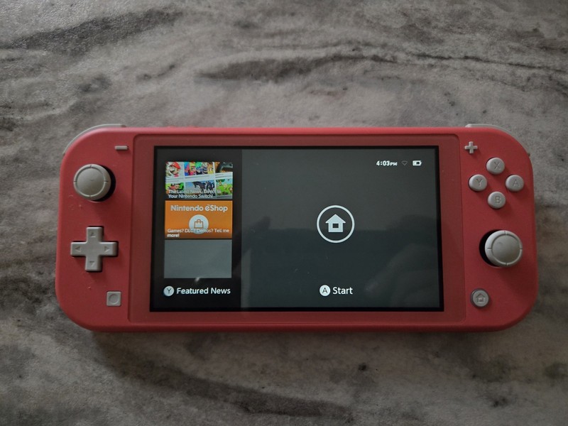 Nintendo Switch Lite Hand-Held Gaming Console Coral HDH-001