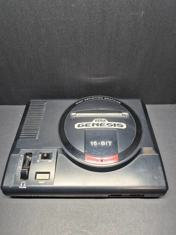 Sega Genesis 16-Bit Console Gaming System Black 1601