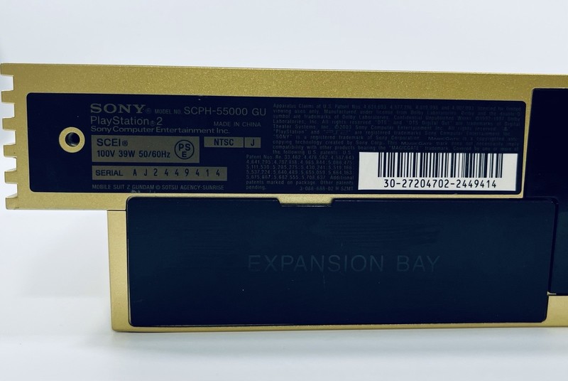 🌟 SONY PlayStation 2 Z Gundam Hyaku-Shiki Gold Pack Limited Edition 🌟 gallery