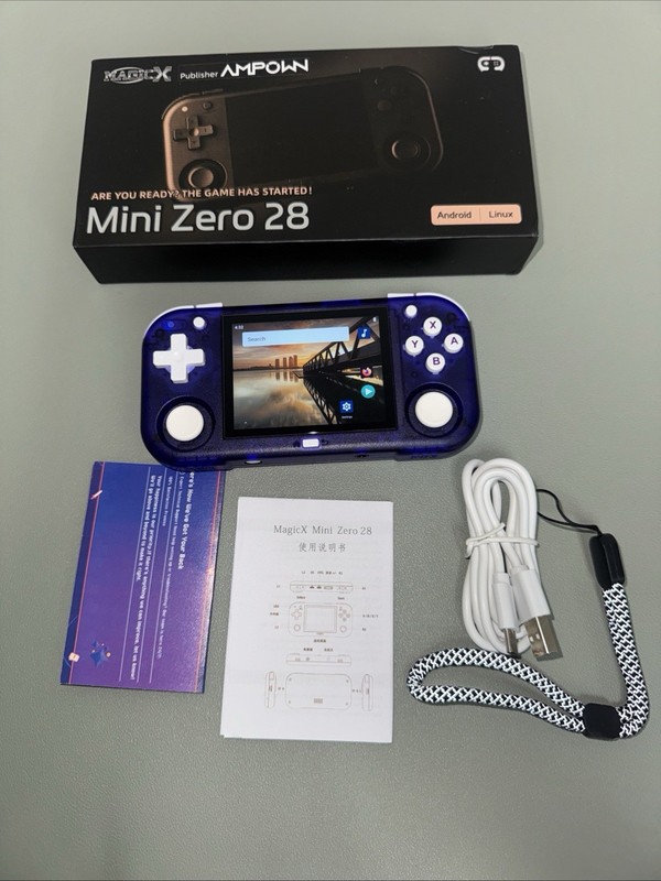 ANBERNIC RG28XX Mini Zero 28 Retro Handheld Console WiFi 64GB TF Card New