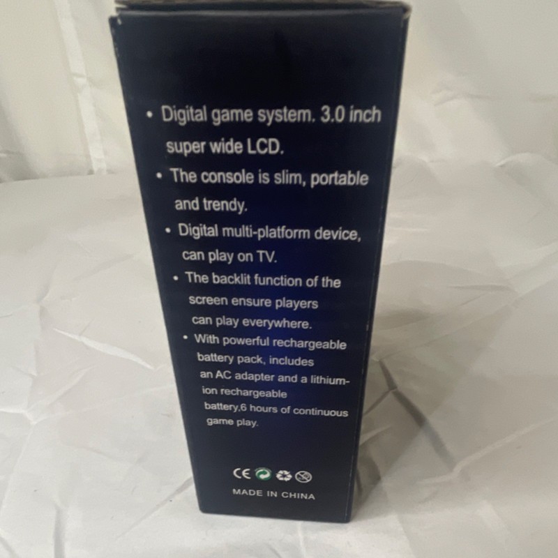Retro FC Plus Black Handheld System 3.0 Inch LCD Composite RCA USB TV Output gallery