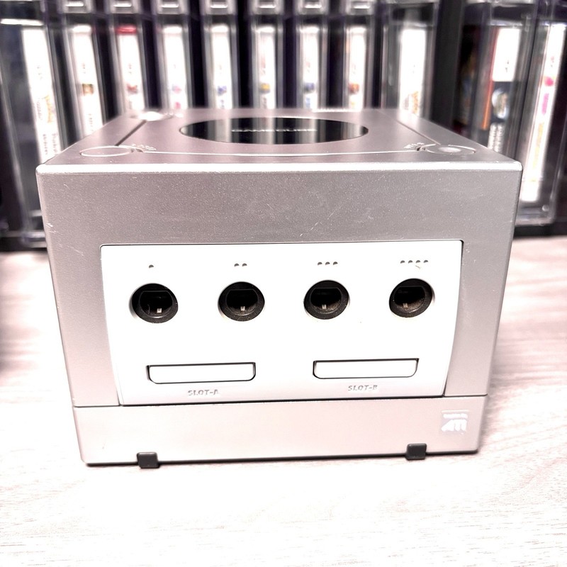 Platinum Nintendo GameCube Console Bundle System w New Controller & Hookups gallery