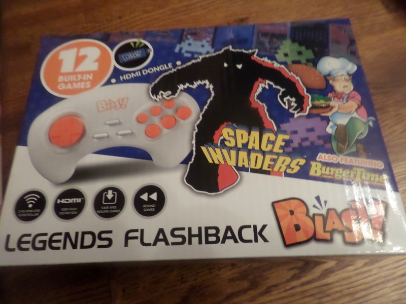 Activision Flashback Blast! Space Invaders BurgerTime HDMI 12 Retro Video Games