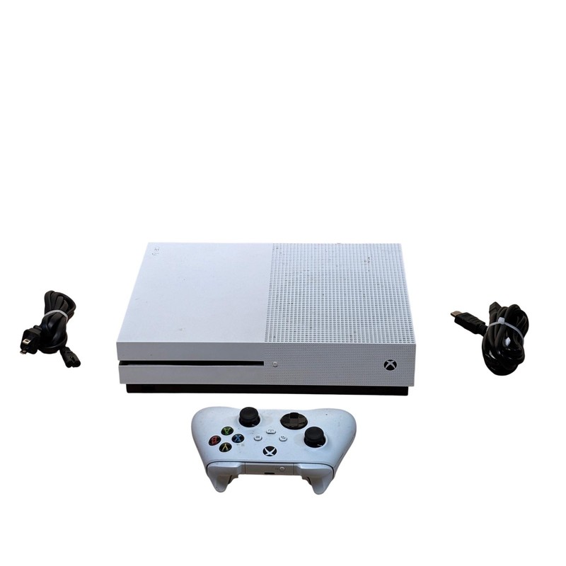 Microsoft Xbox One S 1681 White & Black 500GB 4K Home Video Gaming Console 3816