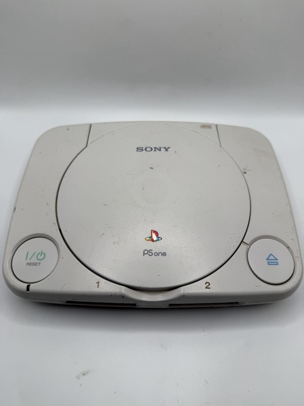 Sony Playstation PS one Console Only SCPH-101 Works, Lid Has Trouble Closing