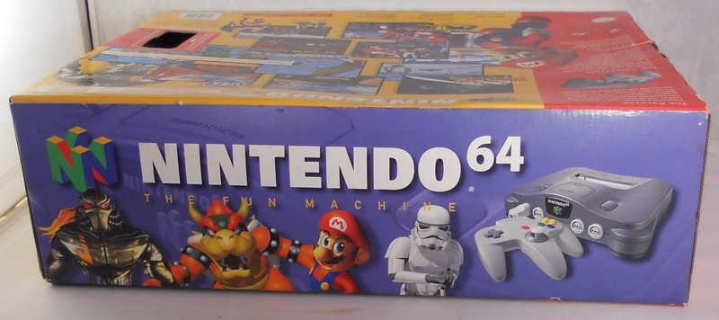 1996 Nintendo 64 Launch Edition Console Game Control Deck Complete in Box CIB gallery