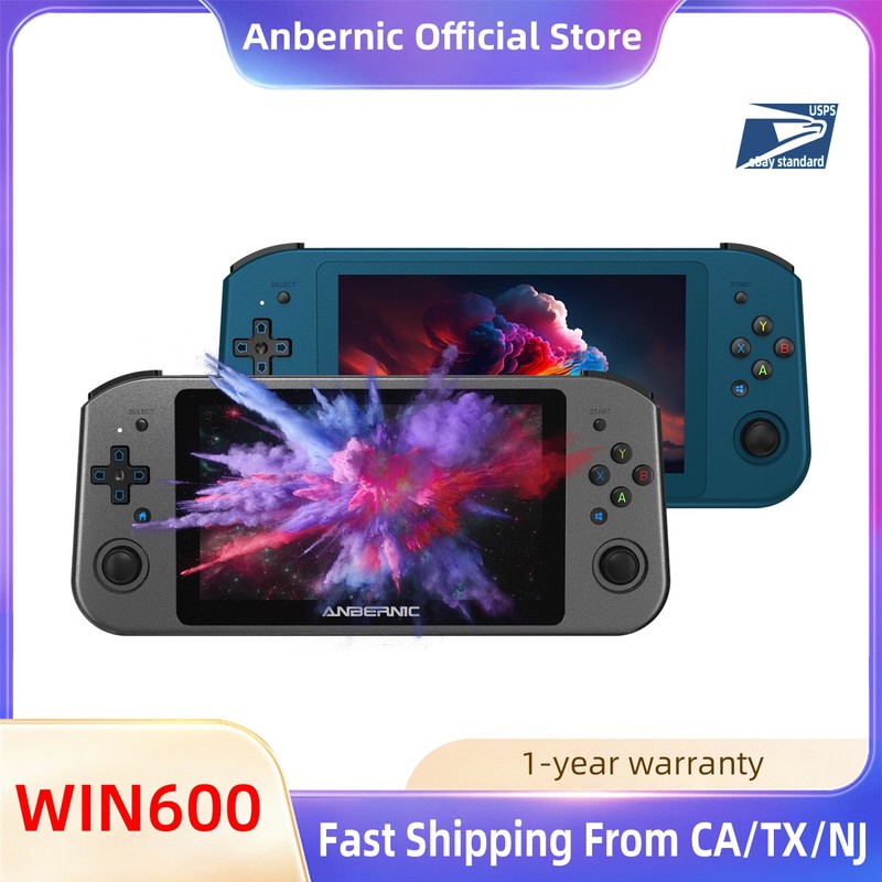 Win600 Games Handheld Portable PC Game Player Laptop Win11 AMD 3050e