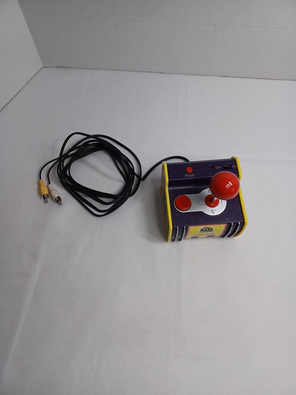 2003 PAC-MAN® Namco JAKKS Pacific CLASSICS 5-in-1 TV Games Plug N Play Joystick
