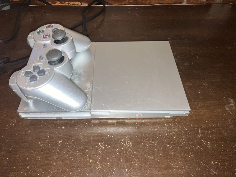 Sony PS One Slim Silver Console w/ DualShock Controller, Memory Card Slot gallery