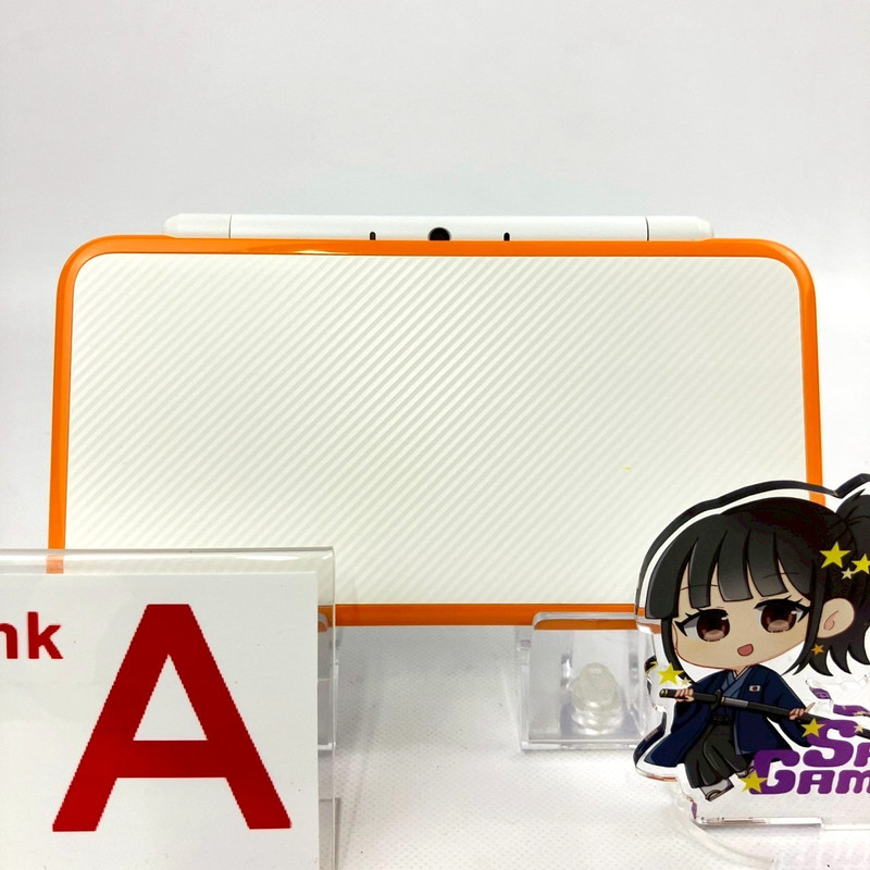 Nintendo new 2DS LL XL White Orange A Rank Console Region Locked Japanese 459