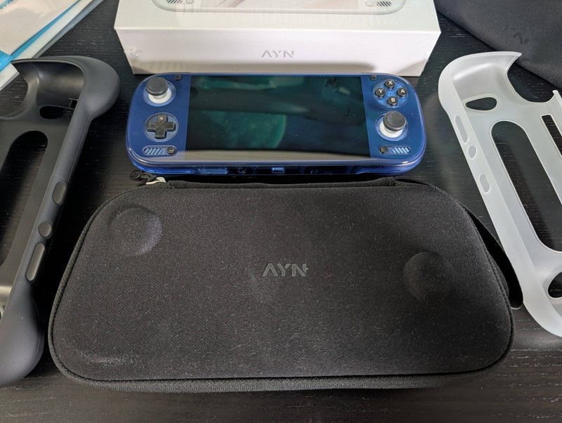 AYN Odin 3 Max - 16/512GB - Clear Blue - Grip, Shell, Case & More Included gallery