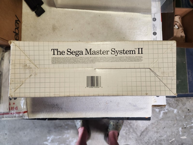 Sega Master System II w/Alex the Kidd built in! 1990 Launch Edition Gray Console gallery