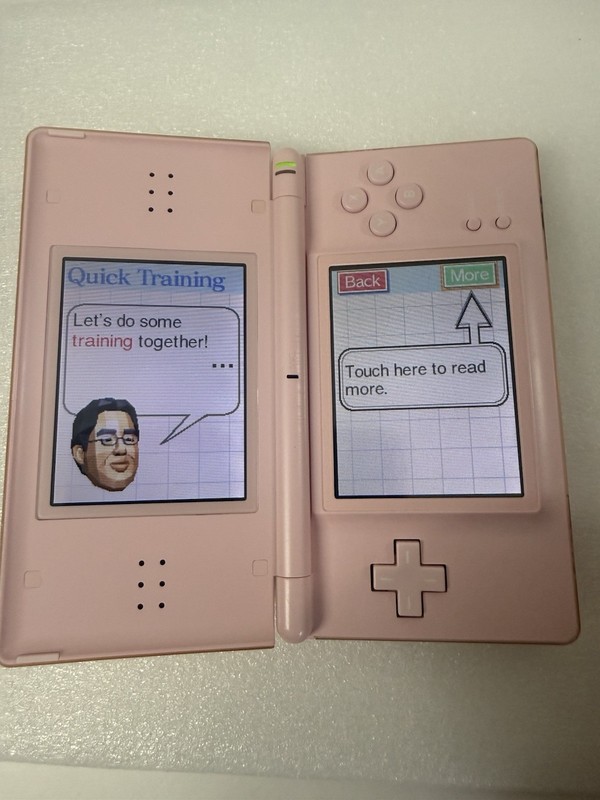 Nintendo DS Lite Console USG-001 w/charger - Coral Pink - GBA GOOD CLEAN TESTED gallery