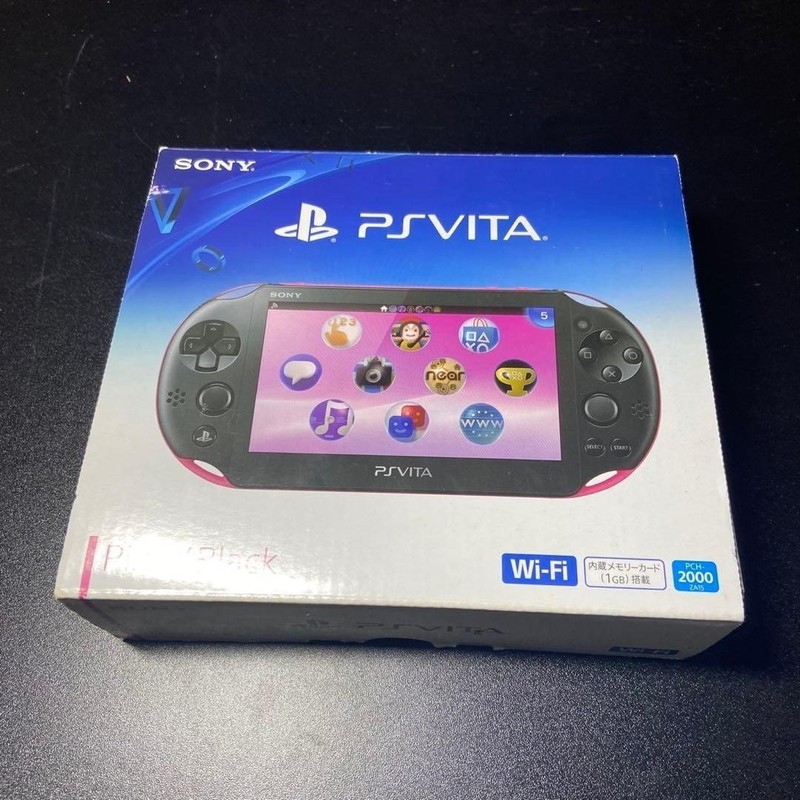 PS Vita 2000 Console, Pink/Black, 6411 From Japan