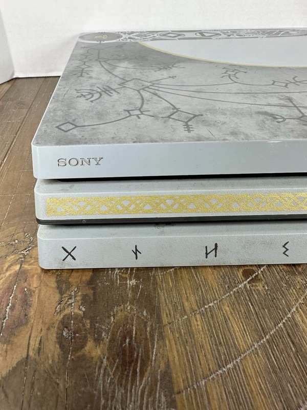 Sony PlayStation 4 PS4 Pro 1TB God of War Limited Edition Console and Controller gallery