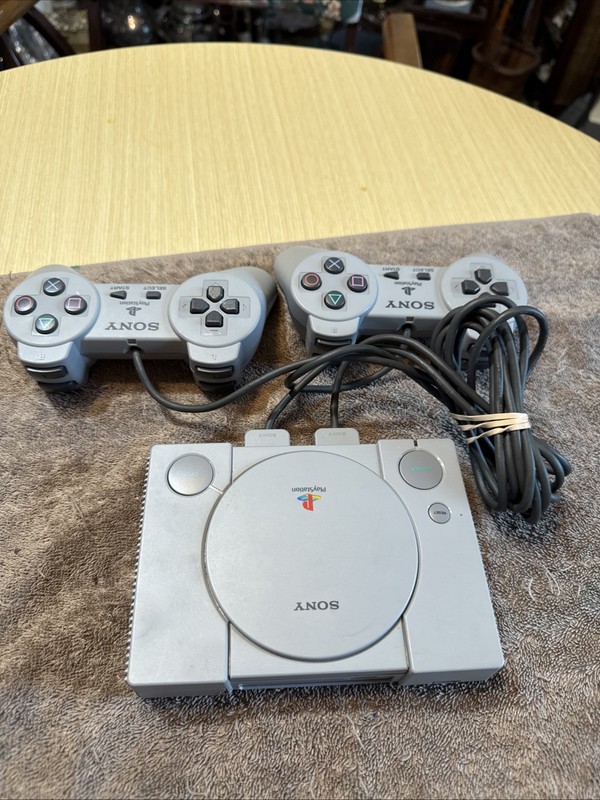 Sony PlayStation Classic Model SCPH-1000R With 2 Controllers