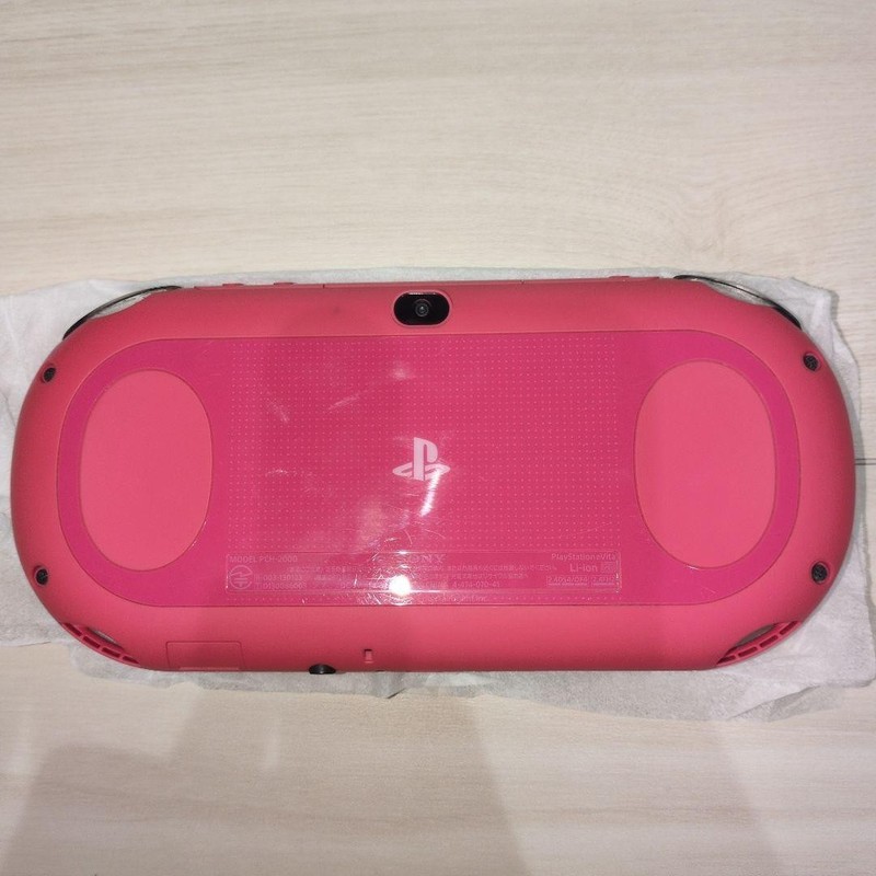 PlayStation Vita Wi-Fi Pink Black PCH-2000ZA15 Console w/box gallery