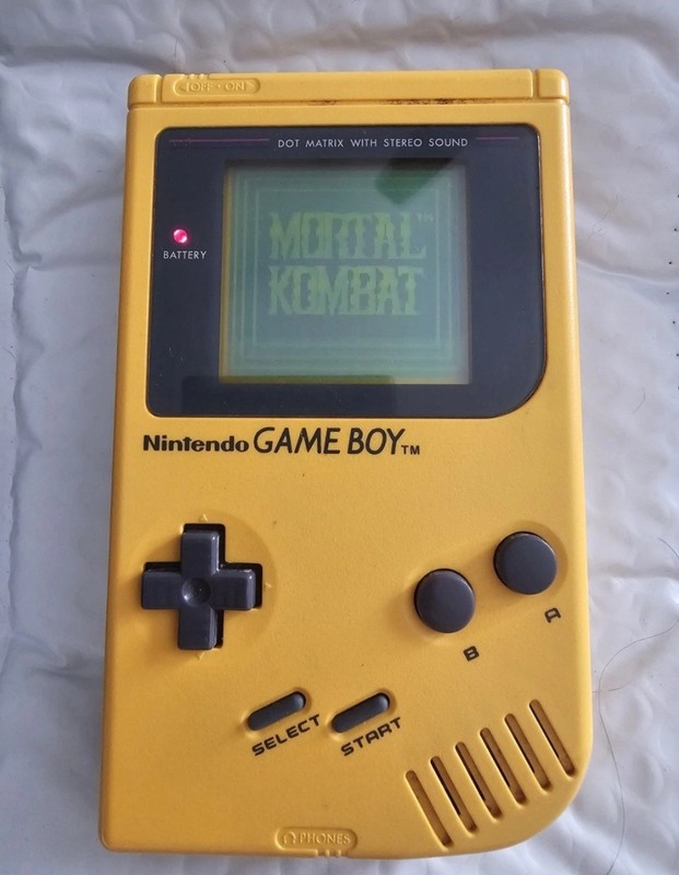 Nintendo Game Boy DMG-01 Console – Yellow Edition – Tested Working Play It Loud