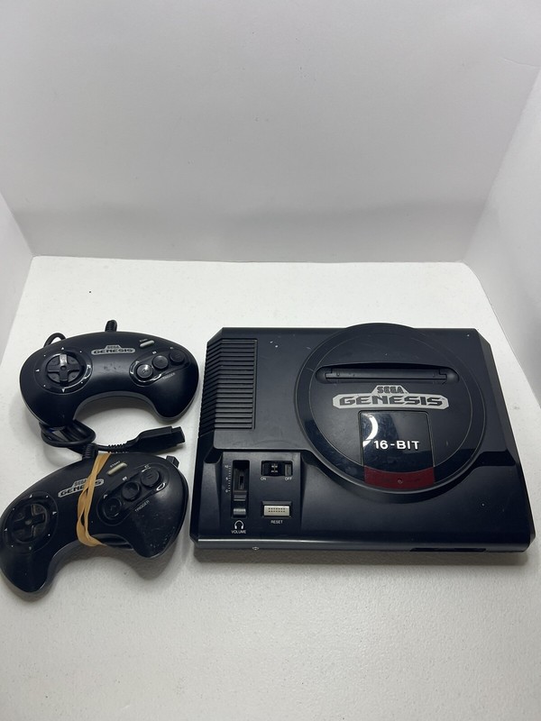 Sega Genesis 1 Console System – 16 Bit High Resolution Cords Controllers Tested