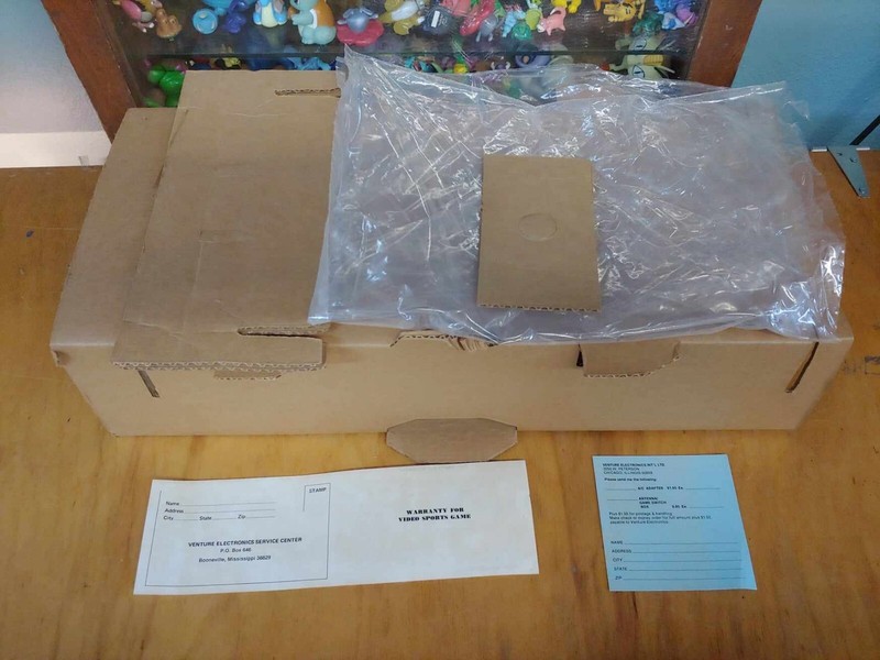 Vintage 1970s Venture VIDEO SPORTS Pong Gaming VS-1 Console w/ Original Box gallery