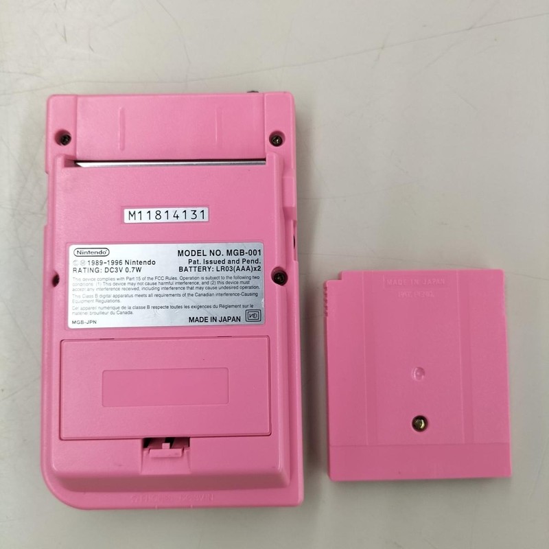Nintendo GameBoy Pocket Pink Console Tamagotchi No Box gallery