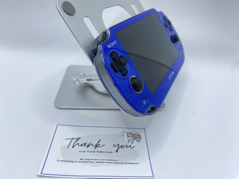 Scratches PS Vita Sapphire Blue PCH 1000 ZA04 Console only gallery