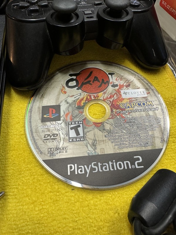 Sony PlayStation 2 (SCPH-75001) Slim Console, Tested With Acc And Games. Clean! gallery