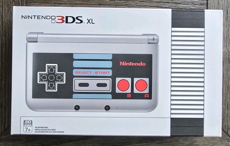 Nintendo 3DS XL Retro NES Edition, New-In-Box