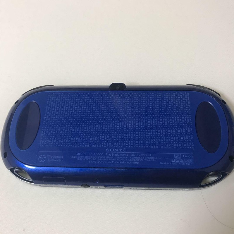 PlayStation PS Vita Wi-Fi PCH-1000 ZA04 Sapphire Blue Console with 16GB memory gallery