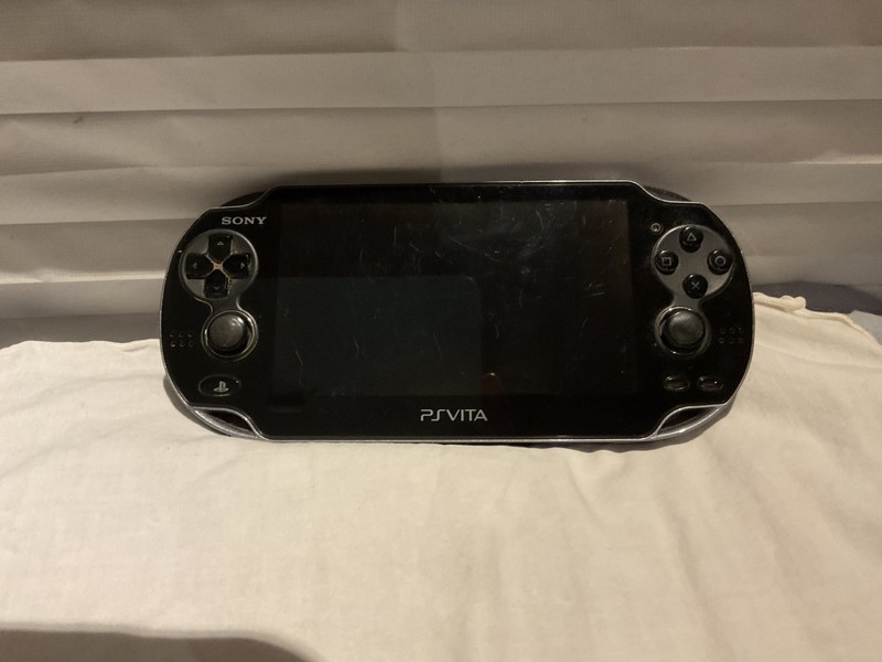 Sony PlayStation PS Vita PCH-1001 Black Handheld Console w/ Power Supply -Tested gallery