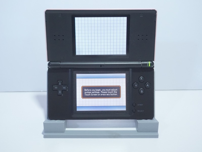 Nintendo DS Lite Shiny Metallic Pink / Black Handheld System with Charger gallery