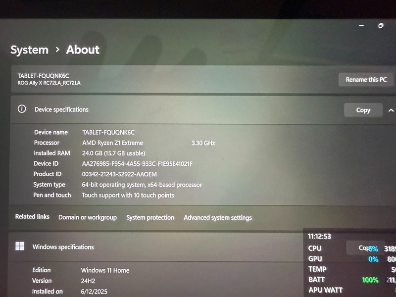 ASUS - ROG Ally X 7" 120Hz FHD 1080p Gaming Handheld - AMD Ryzen Z1 Extreme 1 TB gallery