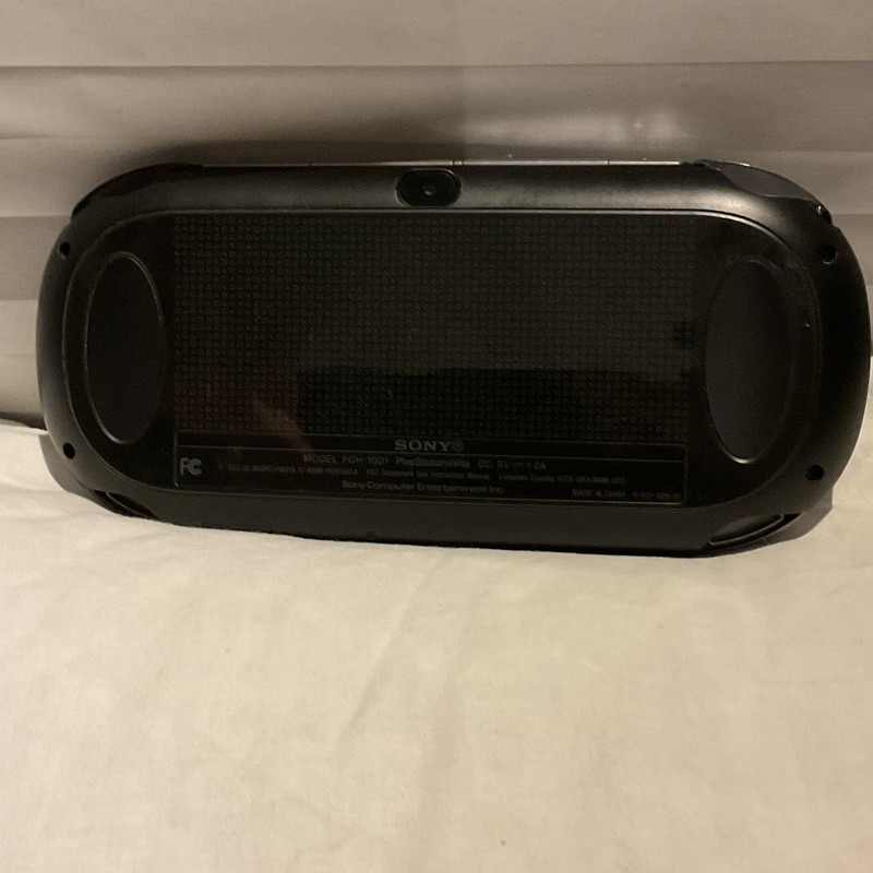 Sony PlayStation PS Vita PCH-1001 Black Handheld Console w/ Power Supply -Tested gallery