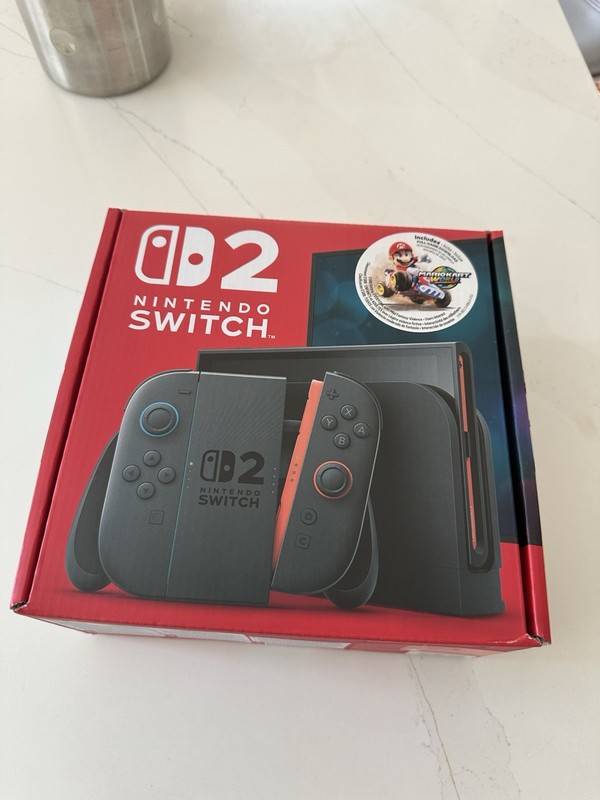 Nintendo Switch 2 + Mario Kart Bundle – 1 year insurance included