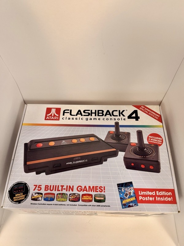Atari Flashback 4 Classic Game Console 75 Games 40th Anniversary Special Edition gallery