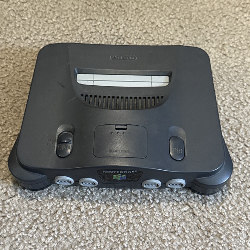 Nintendo 64 Console Only OEM N64 System Tested Working with OEM Jumper Pak USA