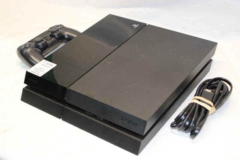 SONY PLAYSTATION 4 CONSOLE PS4 500GB W/ CONTROLLER + CABLES RS gallery