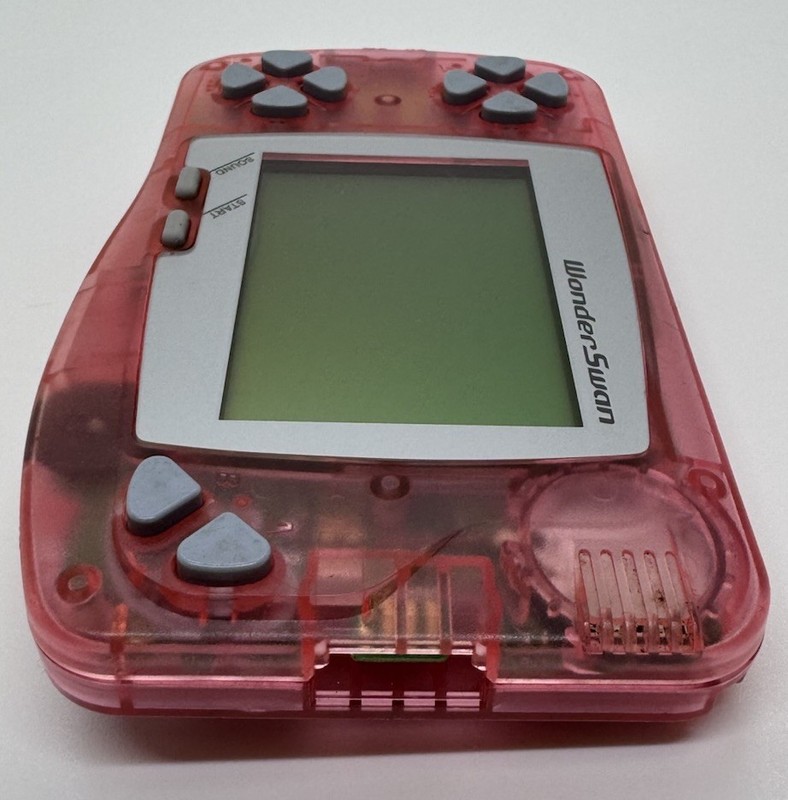 Bandai Wonder Swan Console Only Skeleton Pink WonderSwan JAPAN Handheld Used gallery