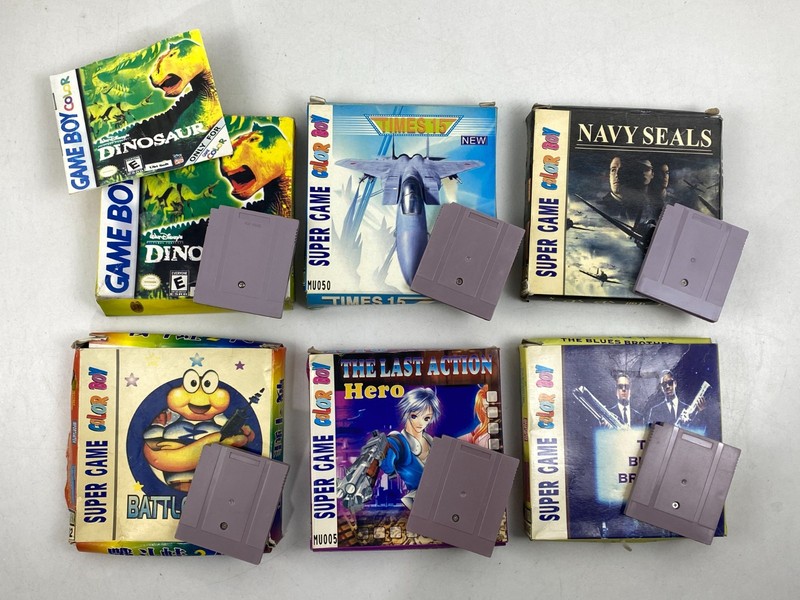 Nintendo Super Game Boy Color THE LAST ACTION Hero Battletoads Cartridge China gallery